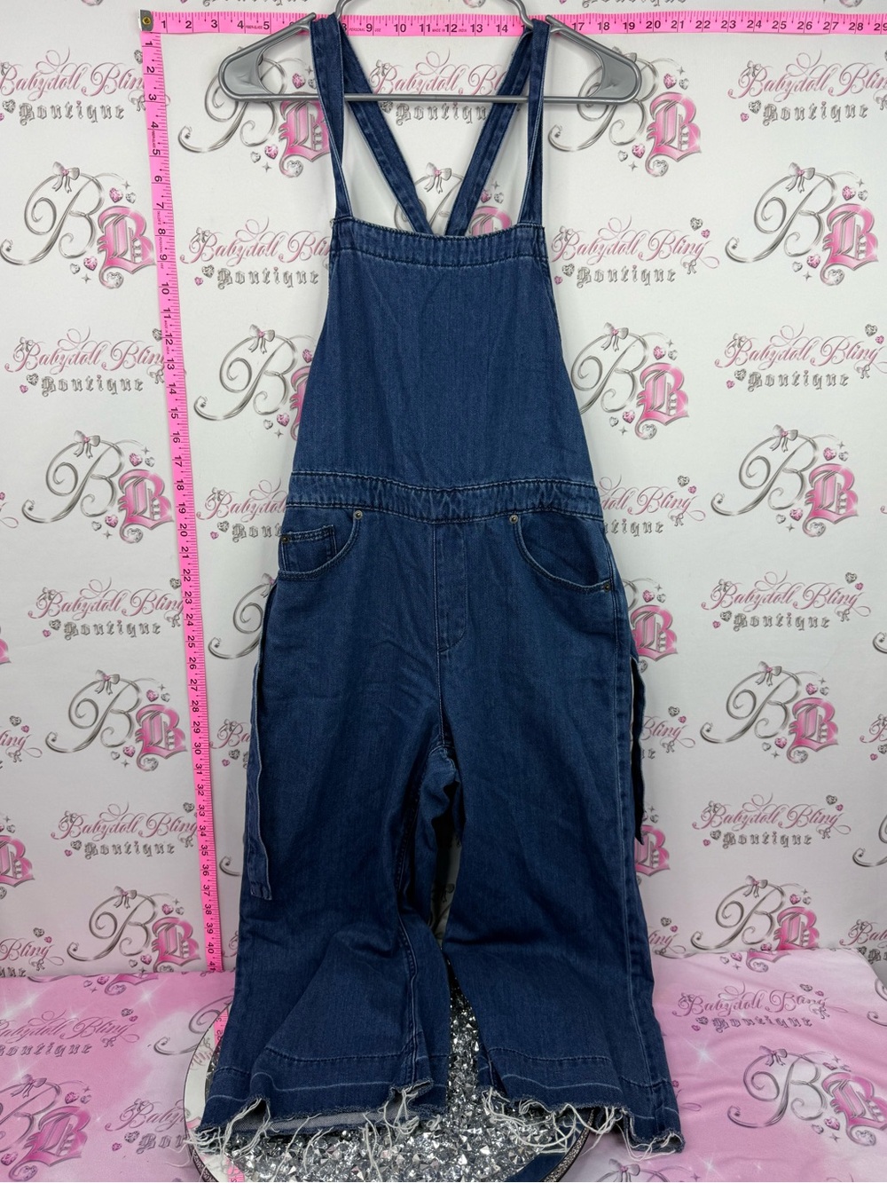 Universal Thread overall jumper Dark Blue Denim Overalls Jumpsuit